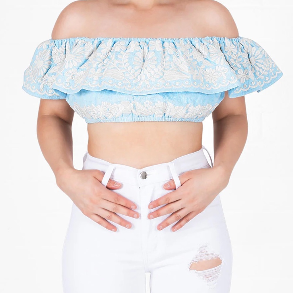 Marimar off shoulder top